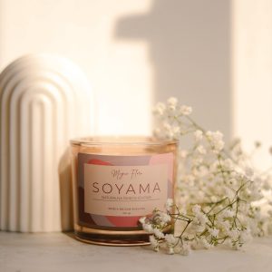 Jaśmin z gruszką – świeca sojowa