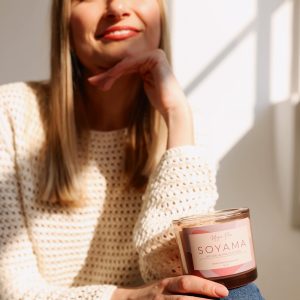 Kwitnąca Magnolia – świeca sojowa