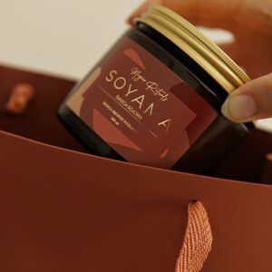 Drzewo Wiśni z piżmem – świeca sojowa