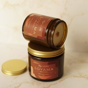 Drzewo Wiśni z piżmem – świeca sojowa