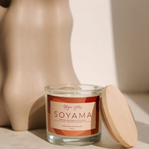 Kojący Kaszmir – świeca sojowa