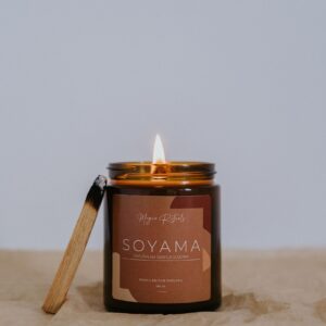Palo Santo z paczulą – świeca sojowa